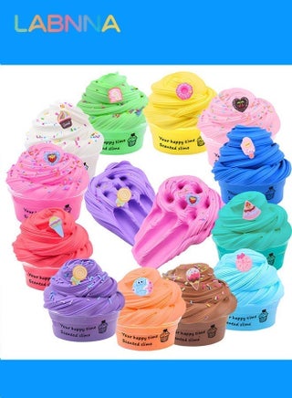 9 Pack 70ml Butter Slime Kit for Girls,Super Soft and Non-Sticky Toy,DIY Educational Slime Toys for Kids,Party Favor Birthday Gift for Kids Girls & Boys - view 2